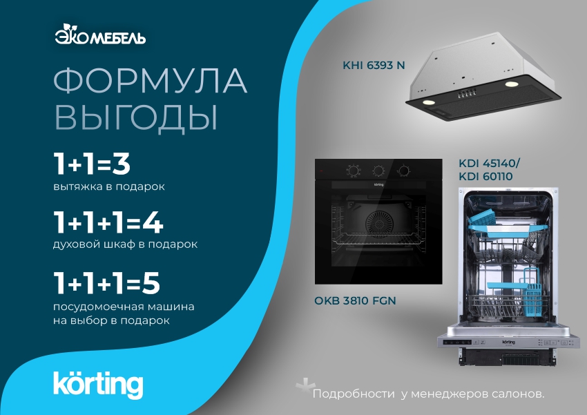 Формула выгоды от KORTING